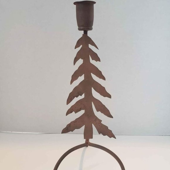 Metal Taper Tree Candleholder - Picture 1 of 7